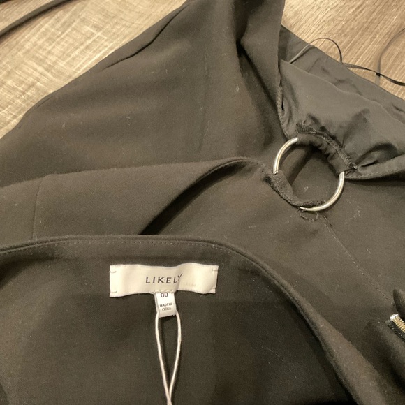 Likely Black Dress with Ring Detail - Picture 4 of 5